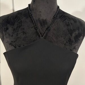 Jones New York Black Evening Dress with Subtle Shine